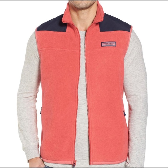 Polyester Fleece Vest by Vineyard Vines ‘Shep’ Med - Picture 1 of 10